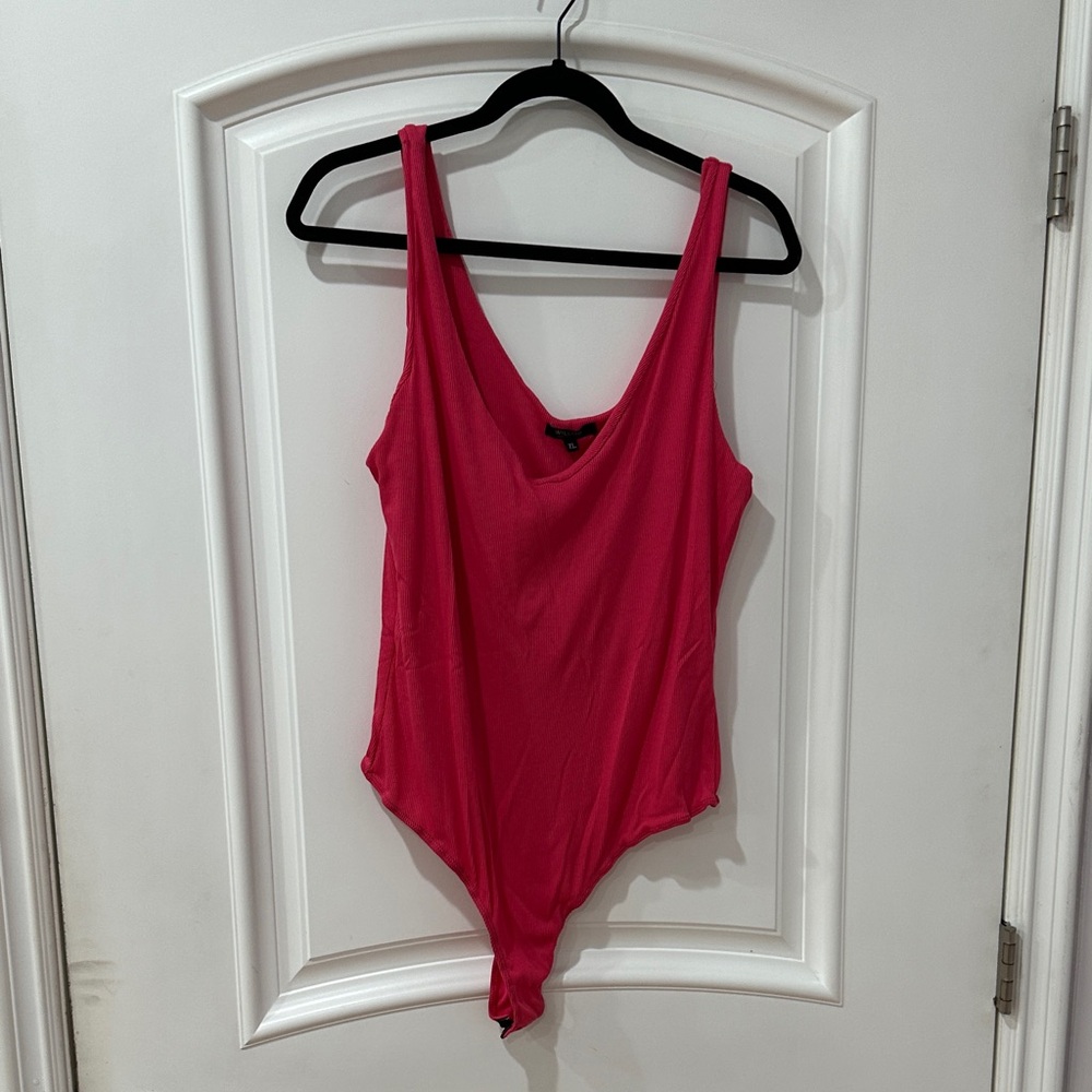 Willow Hot Pink Top bodysuit size XL